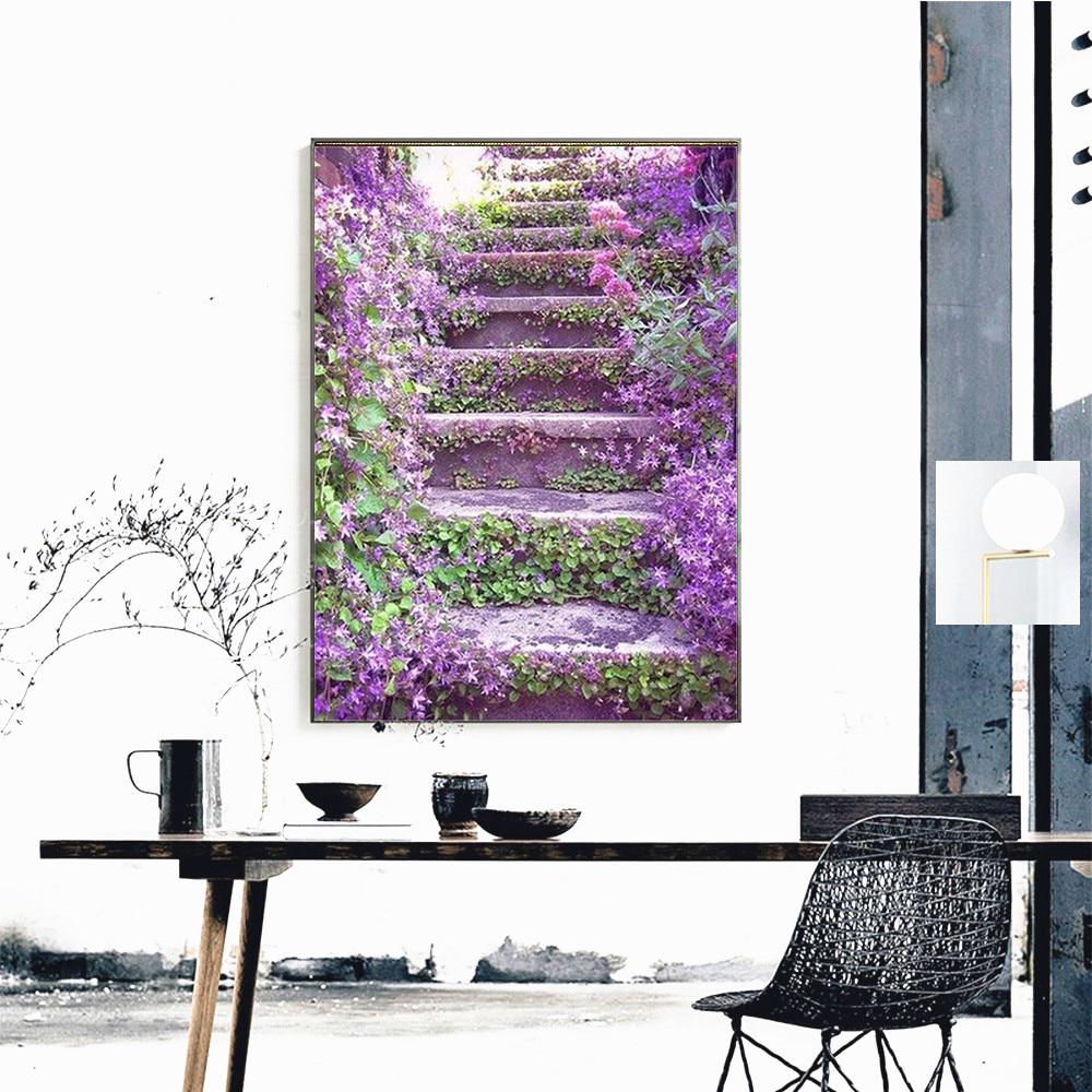 5d Diamond Painting Flower Cross Stitch Full Square Drill Diamond Embroidery