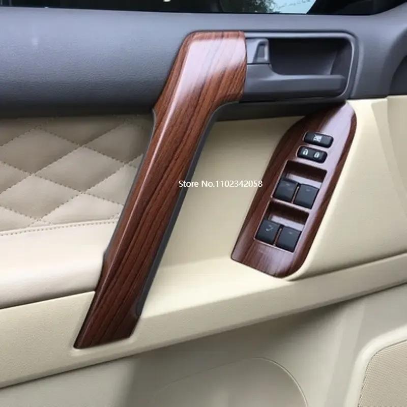 3D For Toyota Land Cruiser Prado Fj150 150 2010-2018 Abs Car Interior Door Armrest Door Handle Decoration Cover Trim Accesorios