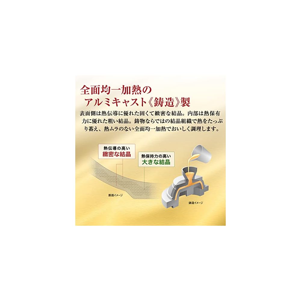 Hokuriku Aluminum 30cm Lightweight Aluminum Frying Pan, Gas Stove Compatible, Made in Japan, Deep,