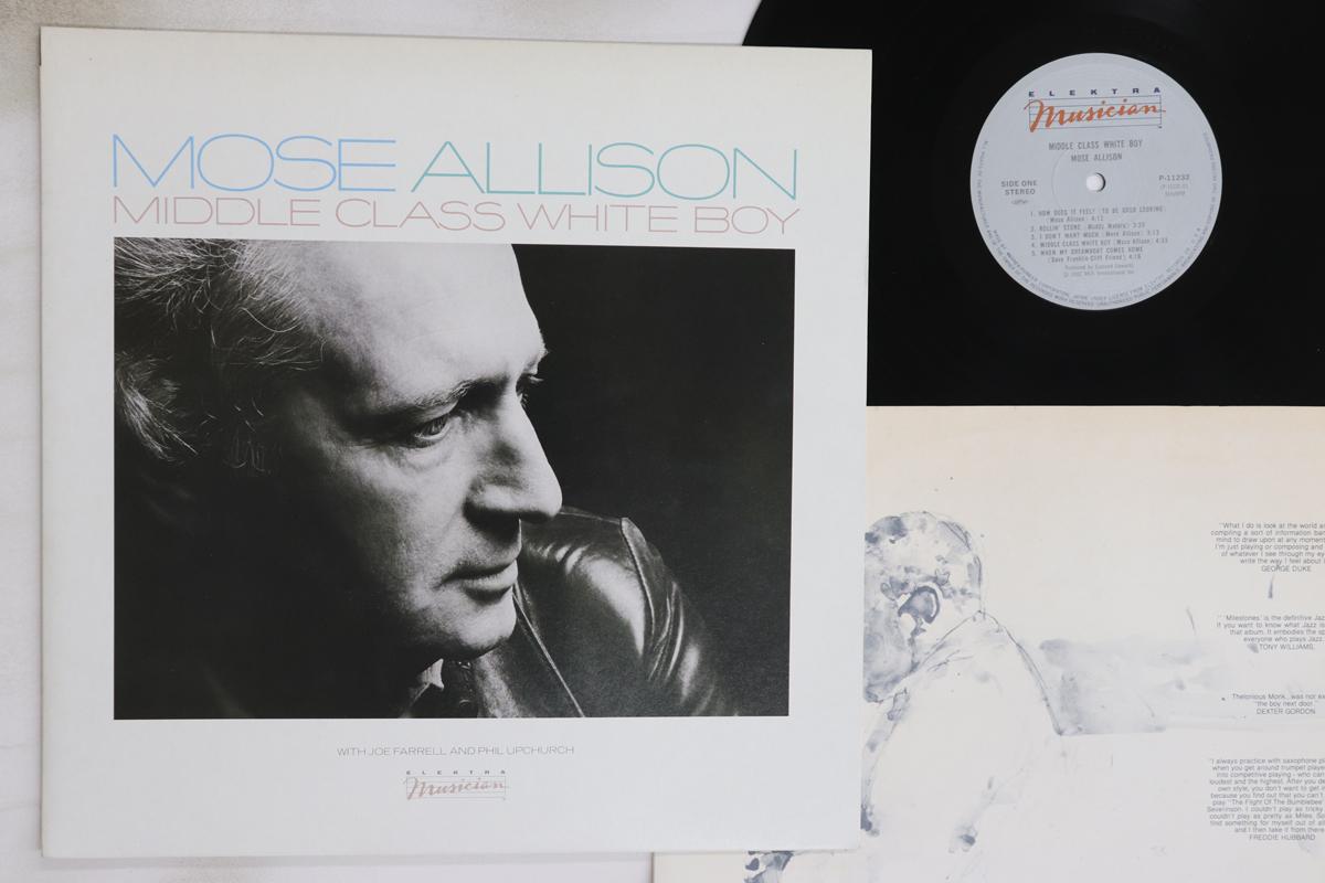 

LP Пластинка MOSE ALLISON - Middle Class White Boy P11232 ELEKTRA 1982 Япония Джаз Б/У