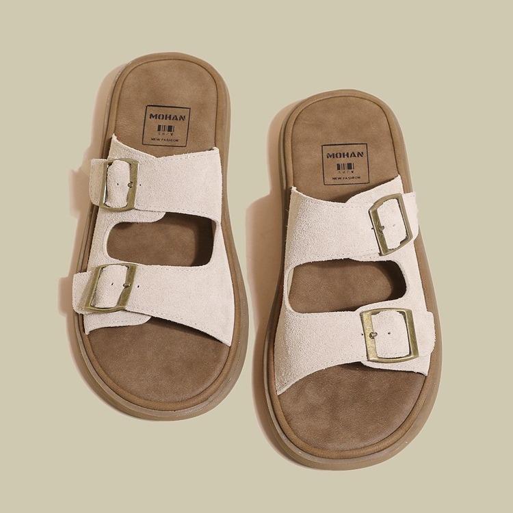 Zhongjia platform Boken shoes women's summer wear half slippers 2025 new beach shoes fishing Boken shoes cool slippers