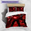 Skibidi Toilet Printed 3PCS Bedding Set Soft Breathable Duvet Cover Pillowcases Set Washable Bedroom Decor Home Gift