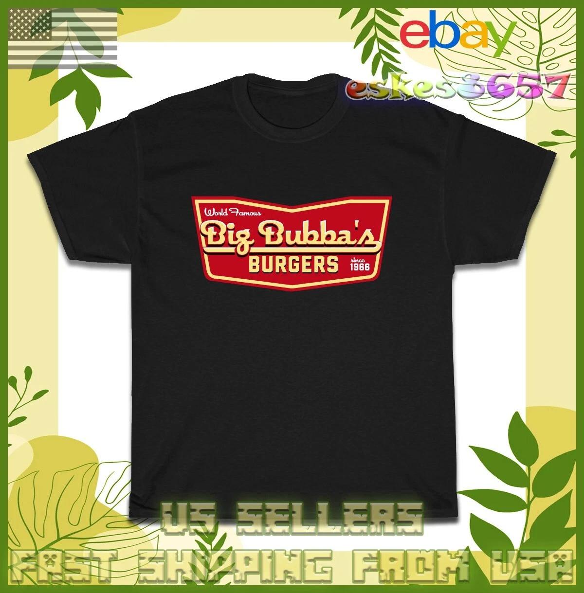New Tee Shirt Bubba Burger Logo Men s T-shirt American T-shirt 3XL