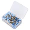 100pcs Easy To Use Nail Dust Brush Cleaner  For Manicure Pedicure