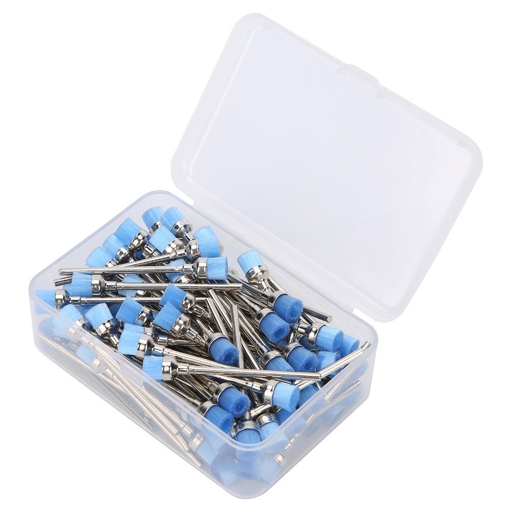100pcs Gap Cleaning Nail Dust Brush Cleaner Salon Manicure & Pedicure Dust Removal Brush Home Use
