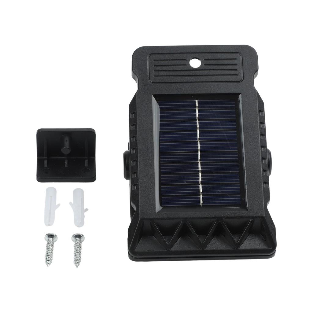Solar Powered Clamp Light Waterproof Outdoor Use for Garden Camping Lighting
