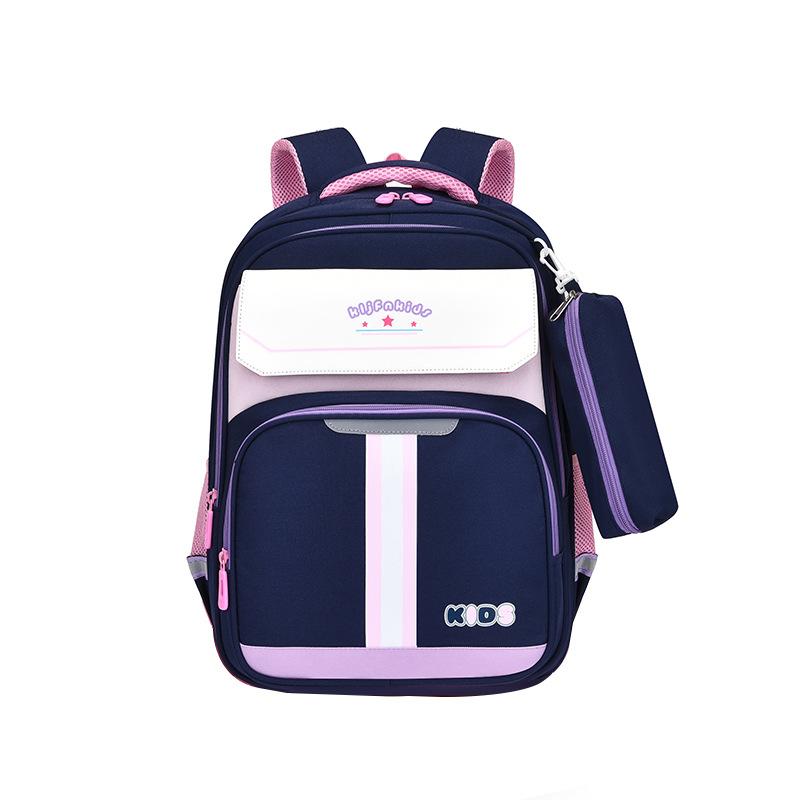 Children's Trolley Schoolbag for Primary School Boys and Girls British Style Stairs Climbing Dual purpose Backpack
