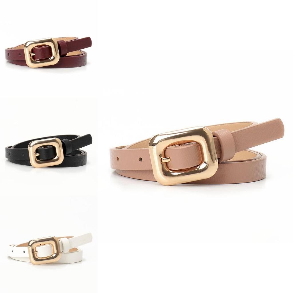 Spring 2025 Womens Alloy Buckle Belt With Minimalist Style For Office Look