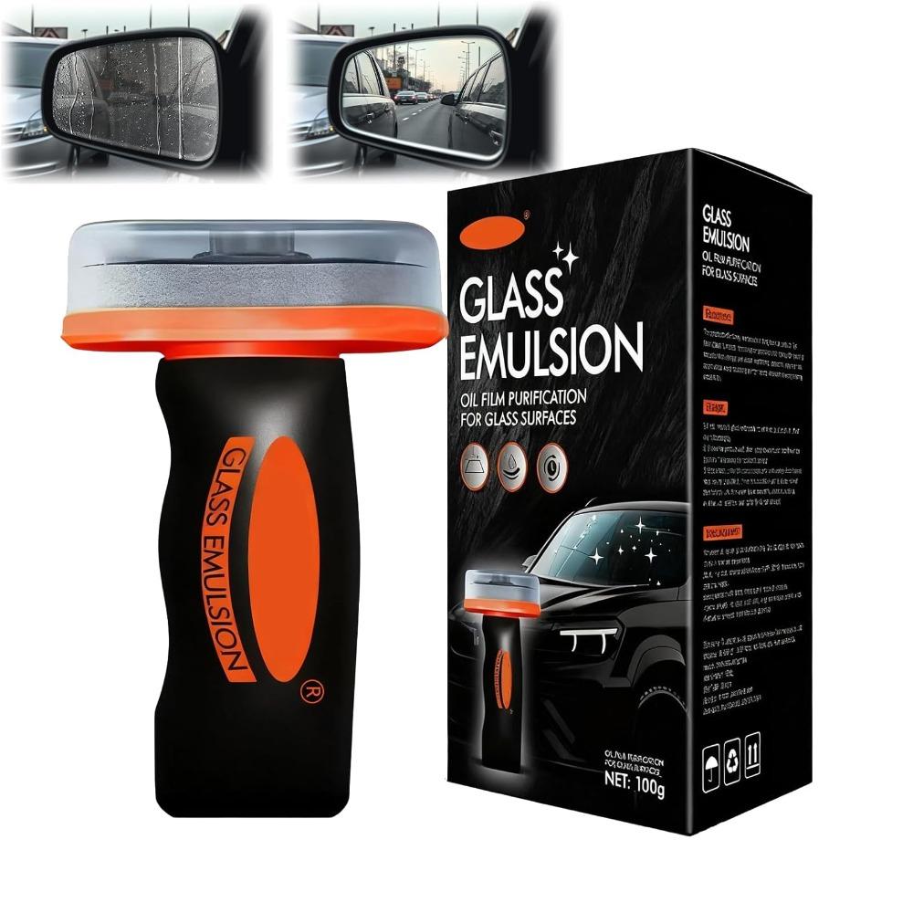 

Removes Smudges Oil Film Remover Portable Oil Film Cleaning Brush New Glass Cleaner Automotive Use