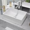 Bathroom Sinks Basin Ceramic White 41X30x12 Cm