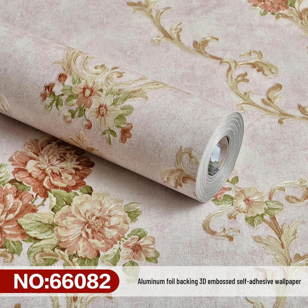 Thick Self-Adhesive Embossed Waterproof Wallpaper for Home Decoration
