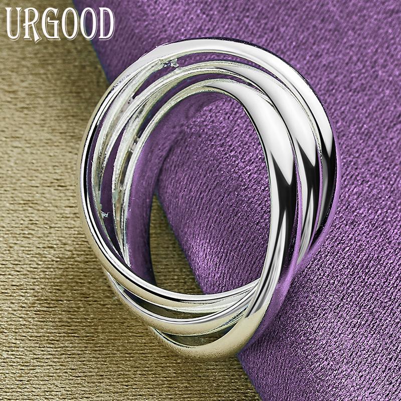 925 Sterling Silver Smooth Ring Fashion Jewelry