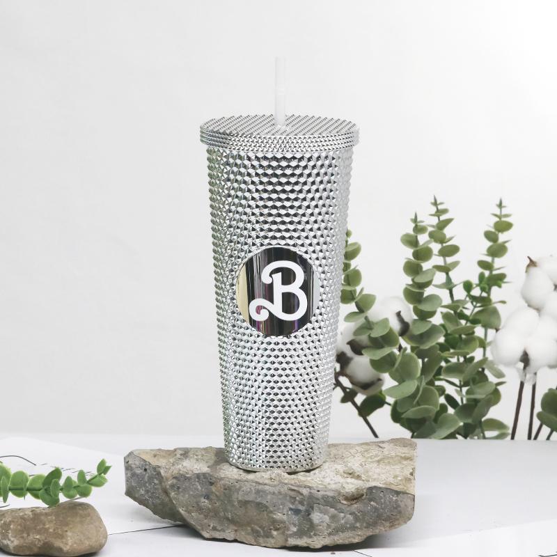 

Бутылка для воды для творчества, чашка из дуриана с соломинкой, портативная кружка большой емкости, герметичная пластиковая бутылка для воды для кофе