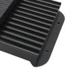 Bait Rolling Plate ABS Plastic Black Portable Lightweigh Fishing Bait Roll Board for Outdoor