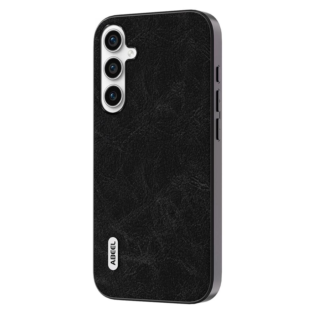

ABEEL Anti-drop Phone Case for Samsung Galaxy A24 4G (162.1 x 77.6 x 8.3mm),Litchi Texture PU Leather+PC+TPU Cover Black