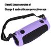 Skin Friendly Silicone Sleeve For Charge 6 Speaker Shock Absorption Easy Cleaning Comes In Various Color Option