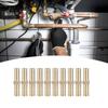 10pcs Straight Design Straight Pipe Connector Brass Material Hose Barb Fitting  CNC Machine
