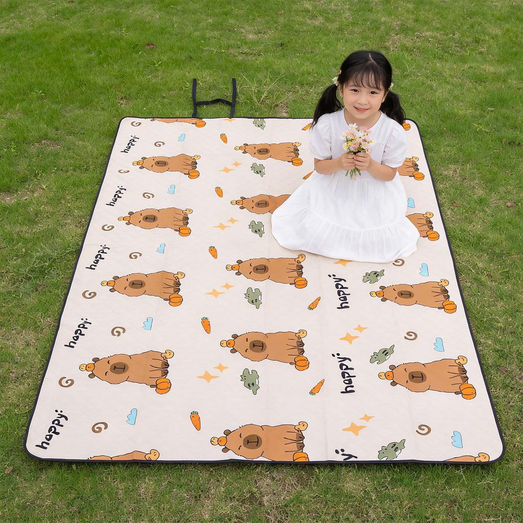 Picnic Blanket Water Proof Damp Proof Thickened Portable Foldable Picnic Mat for Outdoor Activities