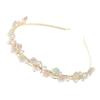 Perle Strass Blume Stirnband Mode Legierung Kristall Haarbänder für Frauen Tägliche Haaraccessoires