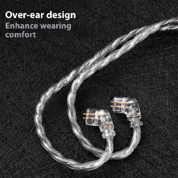 Advanced Coaxial Braided Silver Coated Cable High Conductivity Optimized for Accuracy Sound Equipment Connection