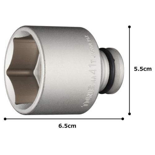 TONE Impact Tire Socket 4A-41T Drive Angle 12.7mm (1/2") Width Across Flats 41mm
