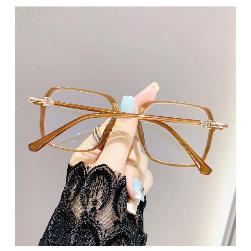 High-end High-definition Women's Full Frame Reading Glasses Blue Light Blocking Far Sight Eyewear Ultra Light Ladies Eyeglasses