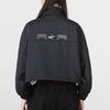 (WMNS) Nike Air Classic Logo Casual Baseball Jacket Black Women's DD5422-010
