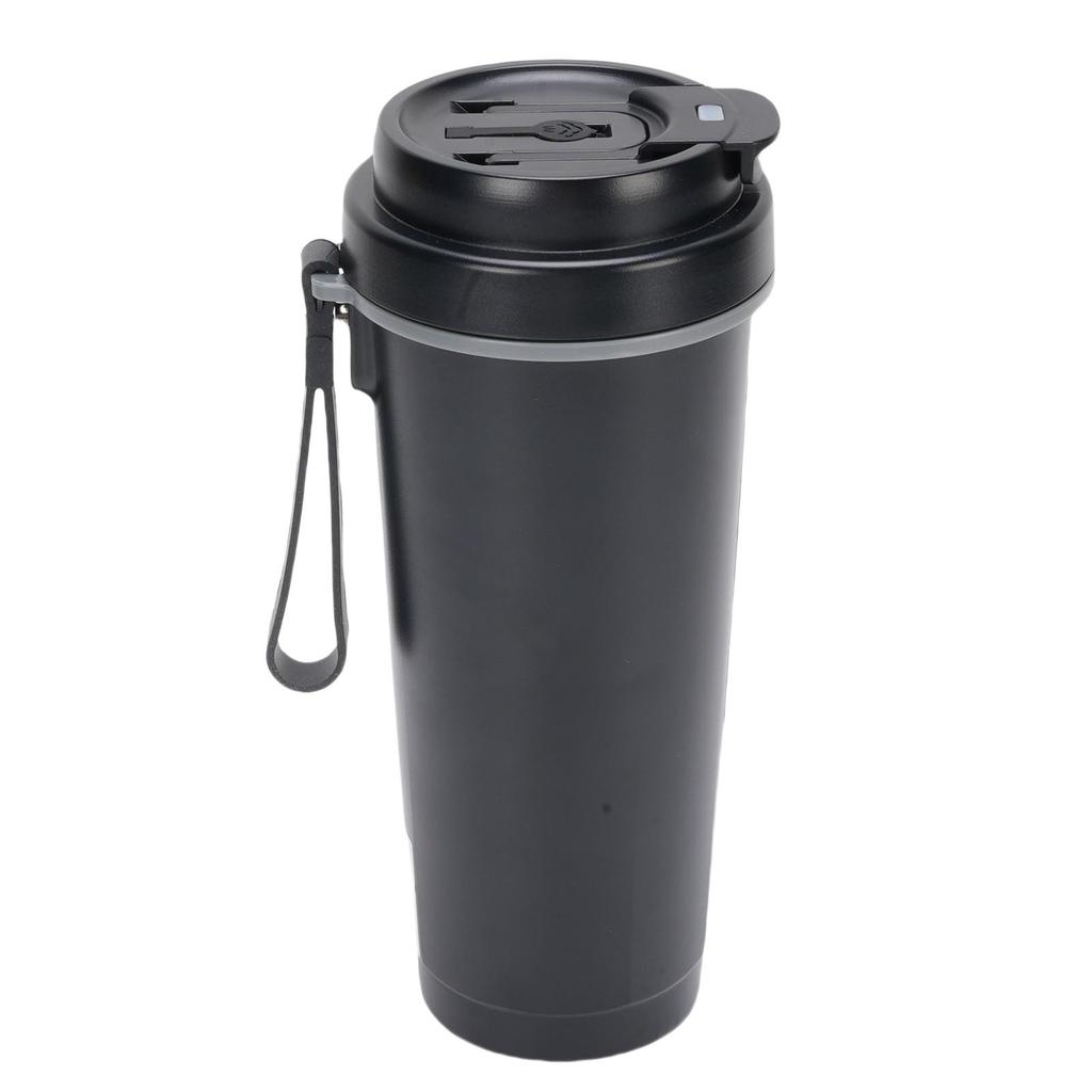 Car Electric Kettle 500ML Portable Water Boiler Heated Travel Heating Cup 316 Stainless Steel for Coffee Tea Car Truck