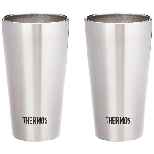 Thermos Vacuum Insulated Tumbler, 300ml, Stainless Steel, Set of 2, JDI-300P S