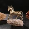 Zodiac Horse Zodiac Horse Statue Small Horse Metal Ornaments Vintage Horse Figurines  Gifts