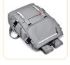 High-Capacity Reflective Casual Backpack with Multifunctional Design