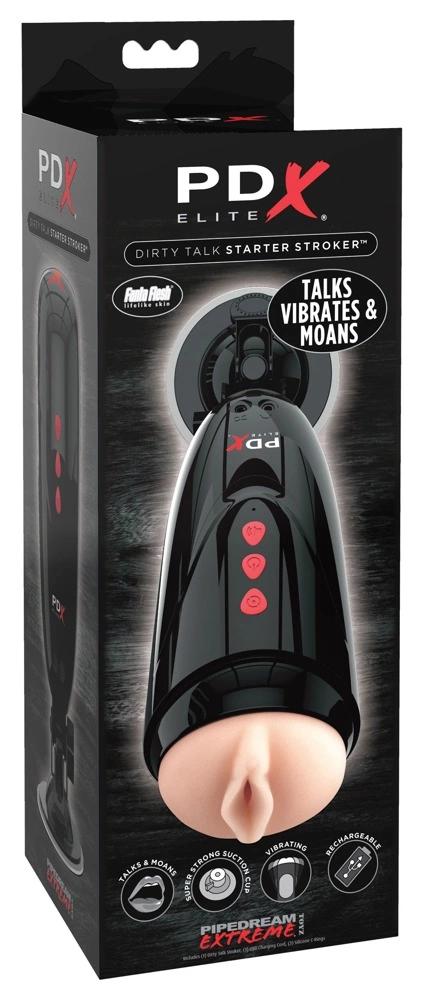 Pdx Elite - Masturbator with vibrations and moaning sound