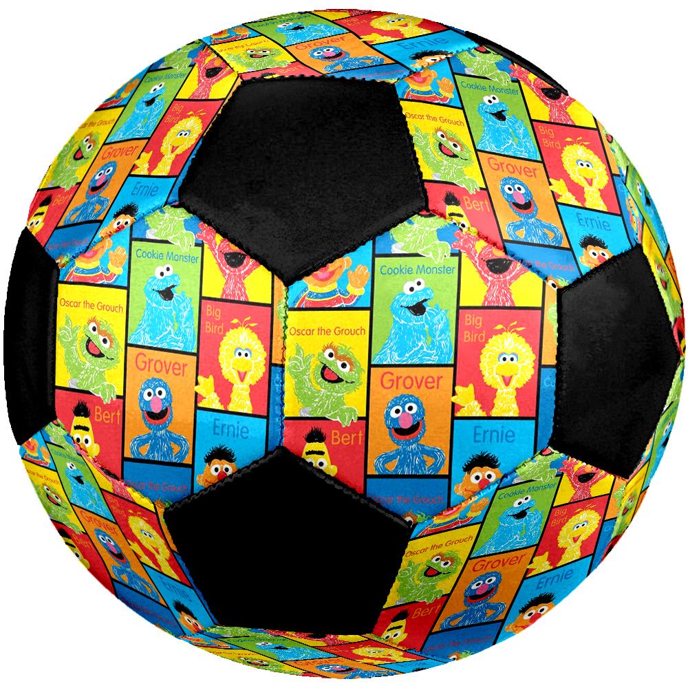 Sesame Street Theme Size 5 Soccer Ball, Suitable for Both Indoor and Outdoor Matches, a Gift Suitable for Everyone.