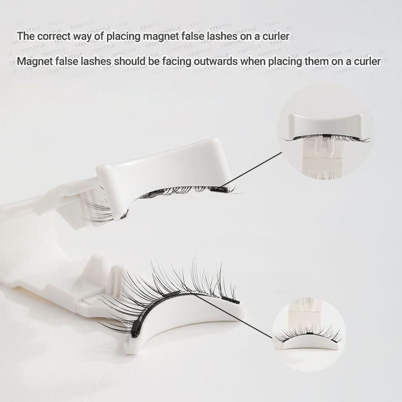 Buttermilk - Volume Crisscross Magnetic False Eyelashes with Applicator Clip