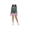 Nike Dri-Fit Crew Neck Quick-Dry Long Sleeve T-Shirt Kids Tops Green FZ5192-338