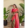 Beautiful rich pallu & jacquard work on all over the saree