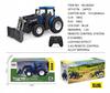 Grande Trattore Blu Giocattolo Radiocomandato Little Farmer Bulldozer