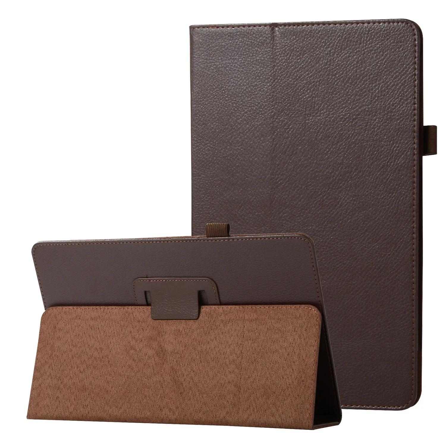 

Slim Solid tablet cover For Samsung Galaxy Tab A 10.5 2018 SM-T590 SM-T595 T590 T595 Solid flip Shell For Samsung Tab A 10 5 SM-T590 SM-T595 коричневый
