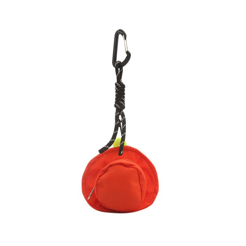 

New, Portable, Storage Bag, Coin Key Bag, Coin Purse, Makeup Headphone Bag, Printed, Mini Bag, Pendant Bag помаранчевий