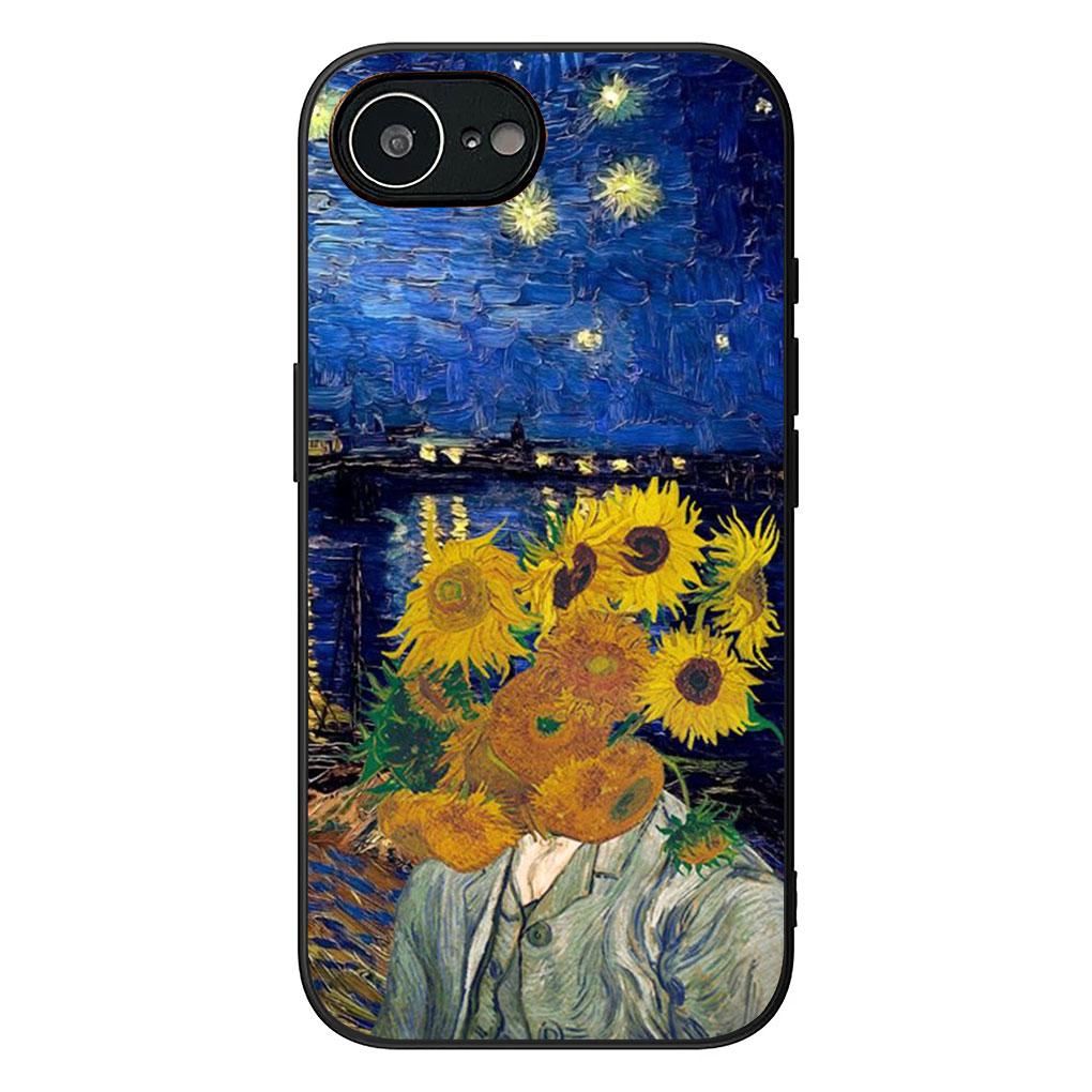 Sunflower Van Gogh Starry Night Sky Phone Cover for Xiaomi Poco C75 C65 C71 C85 X7 X6 X5 M6 M7 F7 F8 Ultra F6 Pro Soft Case