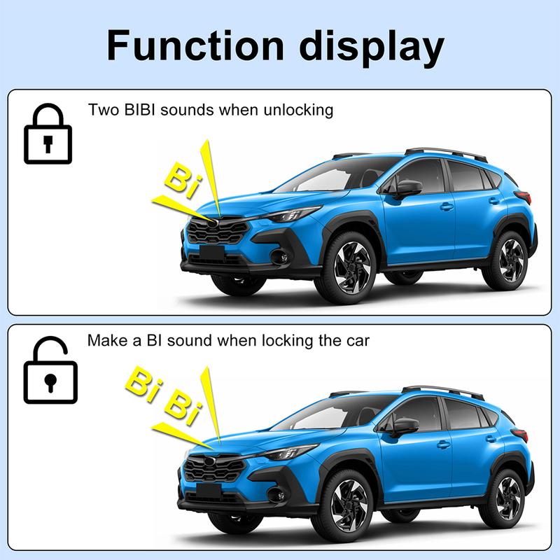 For Subaru WRX 2024 2025 Crosstrek Impreza 2024 2025 Car Lock Buzzer Remote Centrol Open Locking Auto Accessories