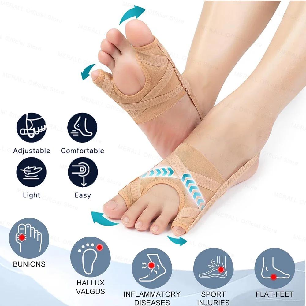 Adjustable Hallux Valgus Bunion Corrector Toe Separator Orthotics Feet Bone Adjuster Thumb Straightener Correction Pedicure Tool