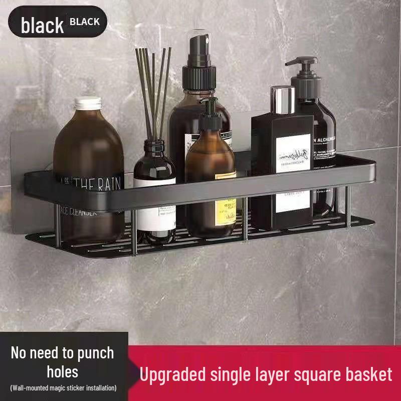 

Угловая полка для ванной на присосках без сверления - Настенная полка для хранения для кухни и ванной комнаты