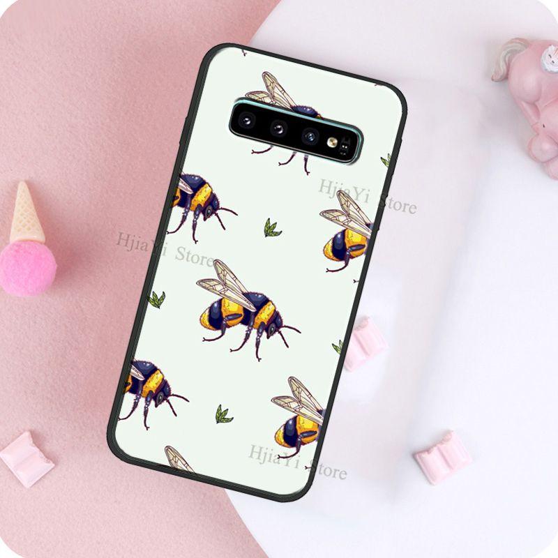 Manchester worker bees Bumble Case For Samsung Galaxy S22 Ultra S21 S20 FE S9 S10 Note 10 Plus S10e Note 20 Ultra Cover