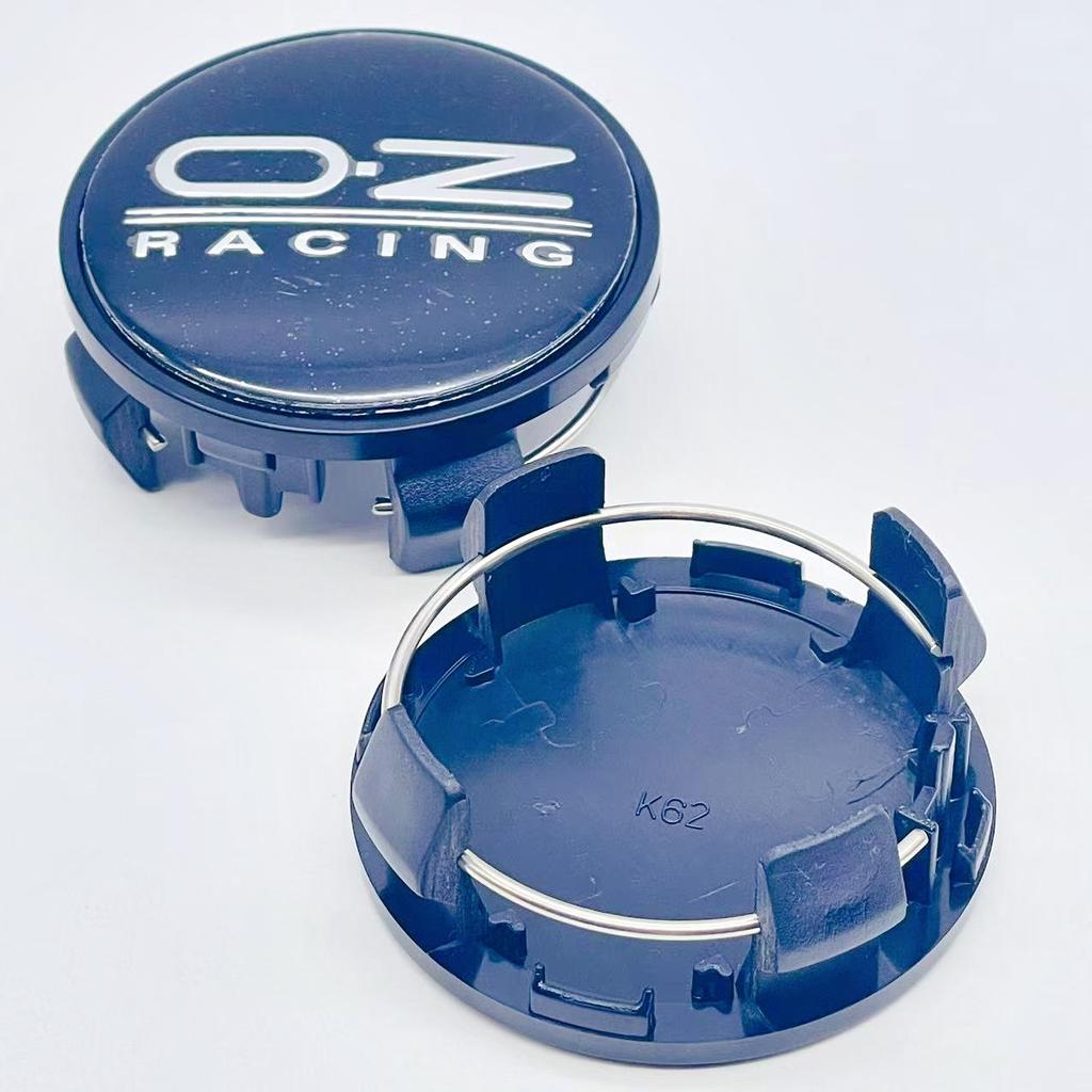 AAZD1 4pcs 3D 62mm Car emblem Wheel hub Center Cap For 56mm OZ Badge covers sticker Decals Styling accessories