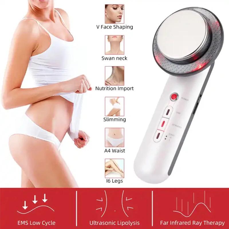 Ultrasound Cavitation EMS Face Body Slimming Massager Lipo Fat Burner Machine Galvanic Infrared Ultrasonic Weight Loss Machine