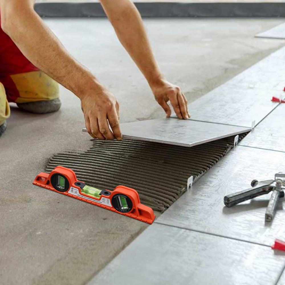 Instrument de Măsurare Inclinometru Magnetic Nivelă cu Bulă Orizontală Riglă de Echilibru Instrument Mic de Măsurare