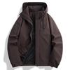 Simple jacket Women's three-in-one jacket Small spring and autumn windproof autumn and winter couple jacket Mountaineering suit