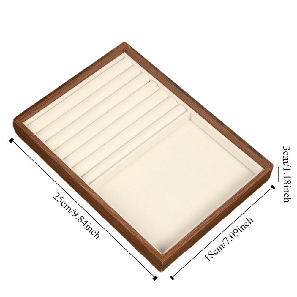 Multifunctional Jewellery Box Walnut Wood Jewelry Organizer  Jewelry Photography