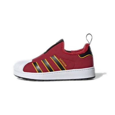 Originals Superstar 360 Wtr C Ανθεκτικά Αναπνέοντα Χαμηλά Παιδικά Παπούτσια Skate Παιδικό Sneaker Κόκκινο Μαύρο EE6417